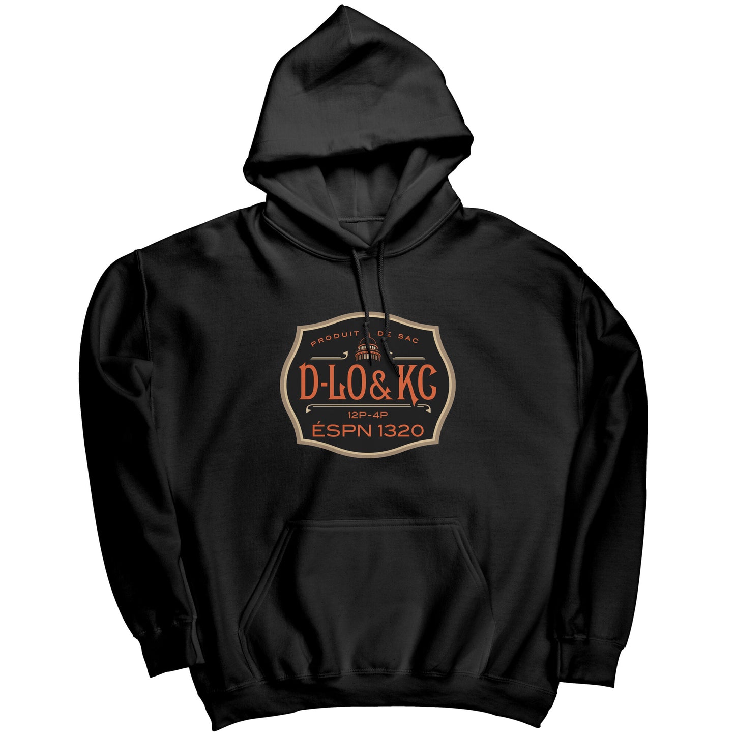 Giants Luxe: Black Bottle Hoodie