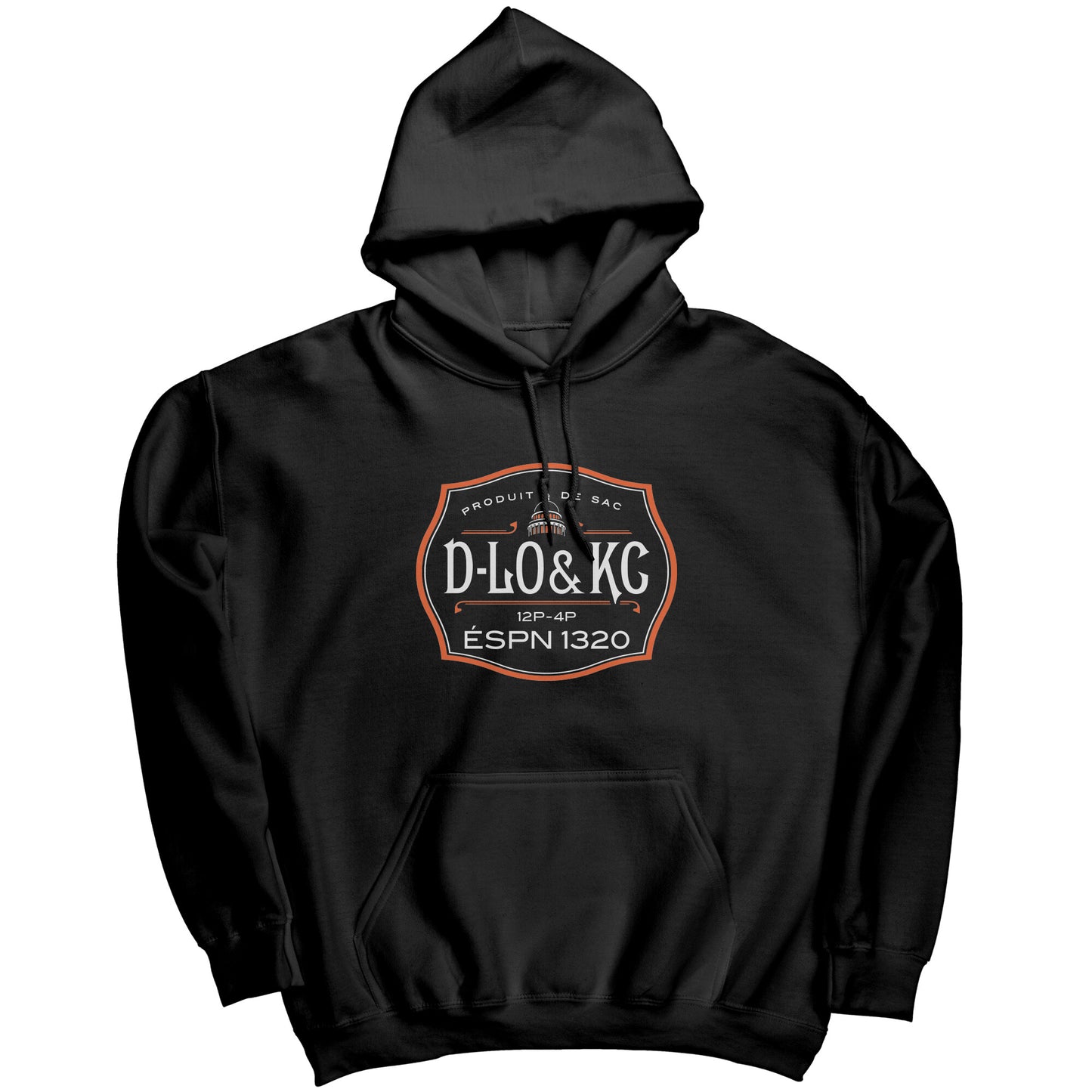 Giants Orange: Black Bottle Hoodie