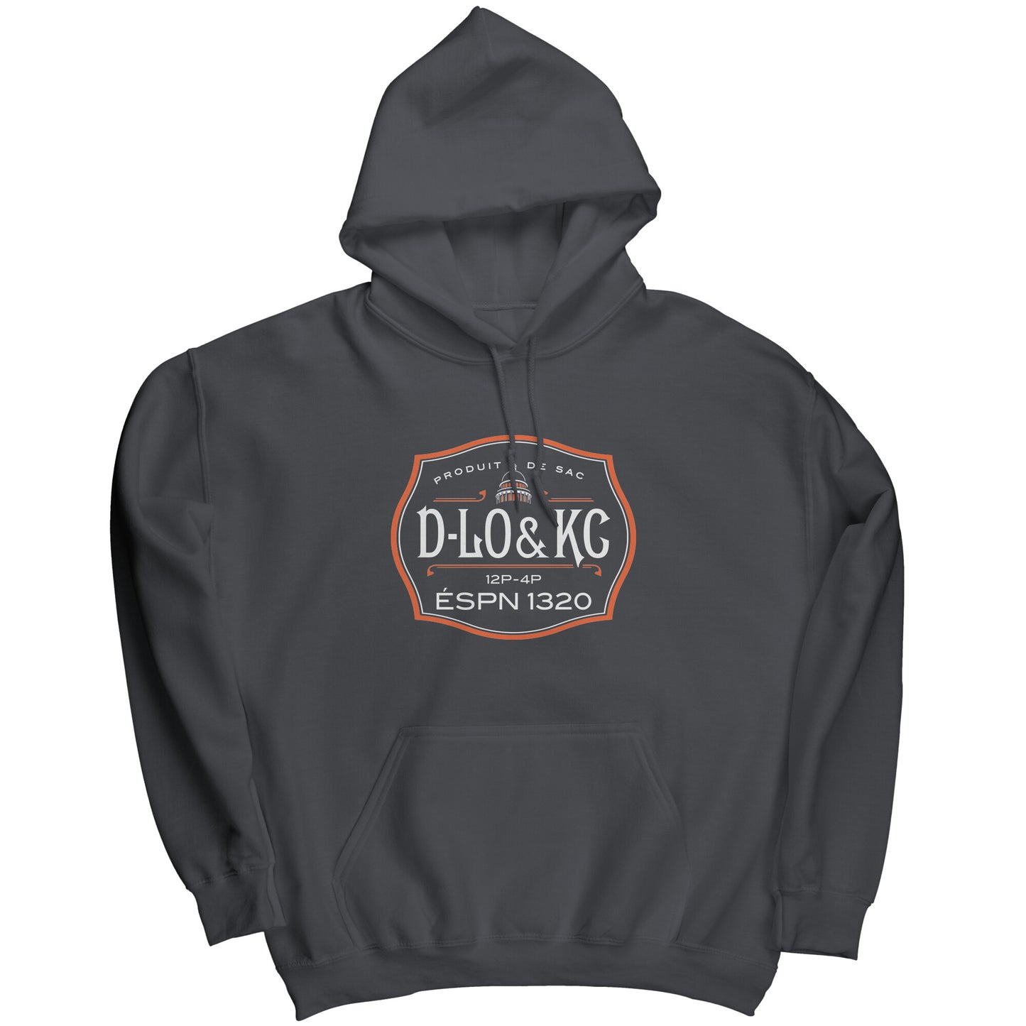 Giants Orange: Black Bottle Hoodie
