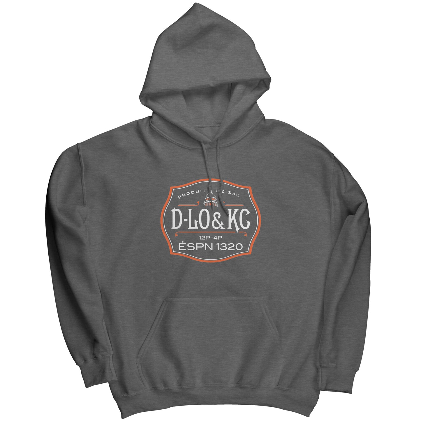 Giants Orange: Black Bottle Hoodie