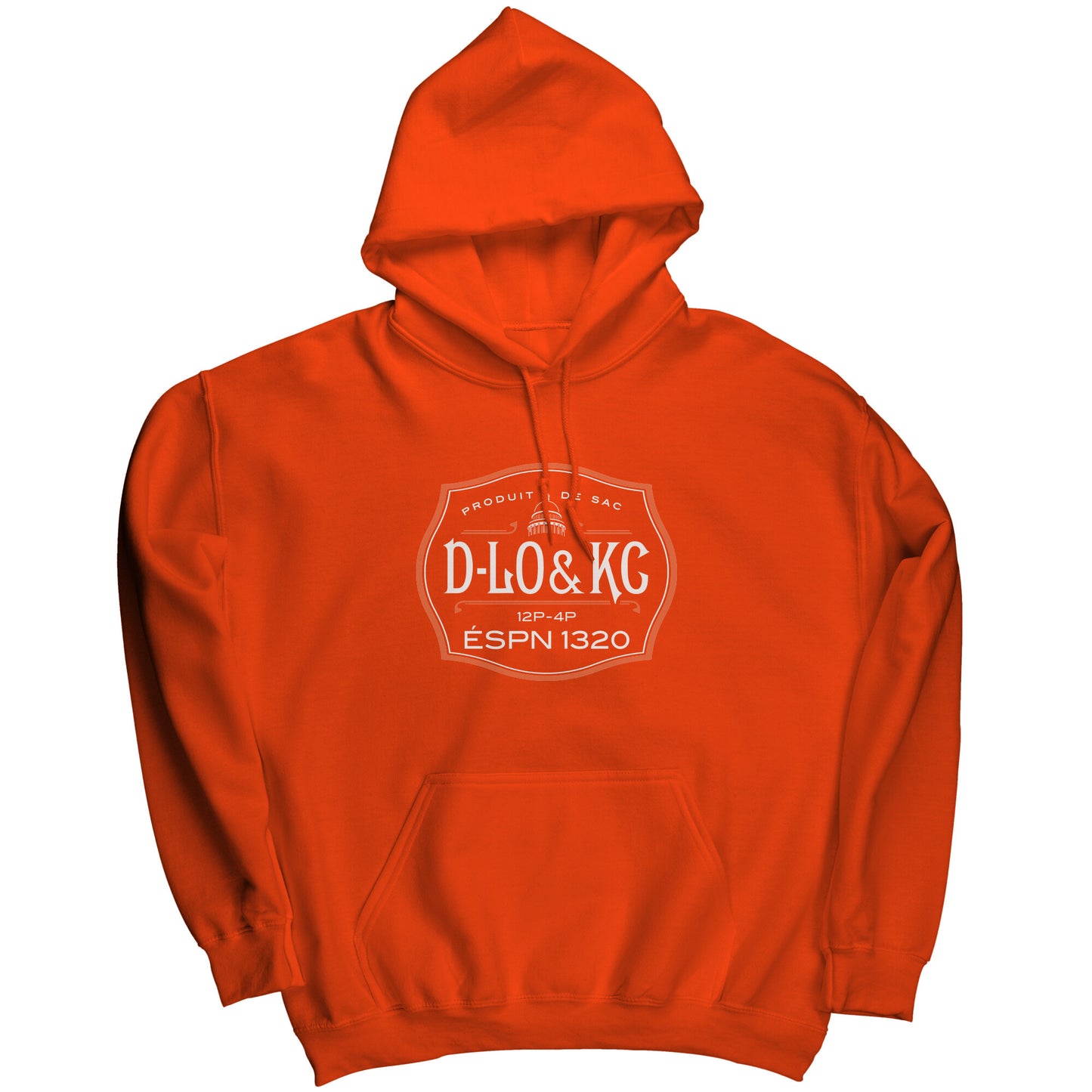 Giants Orange: Black Bottle Hoodie