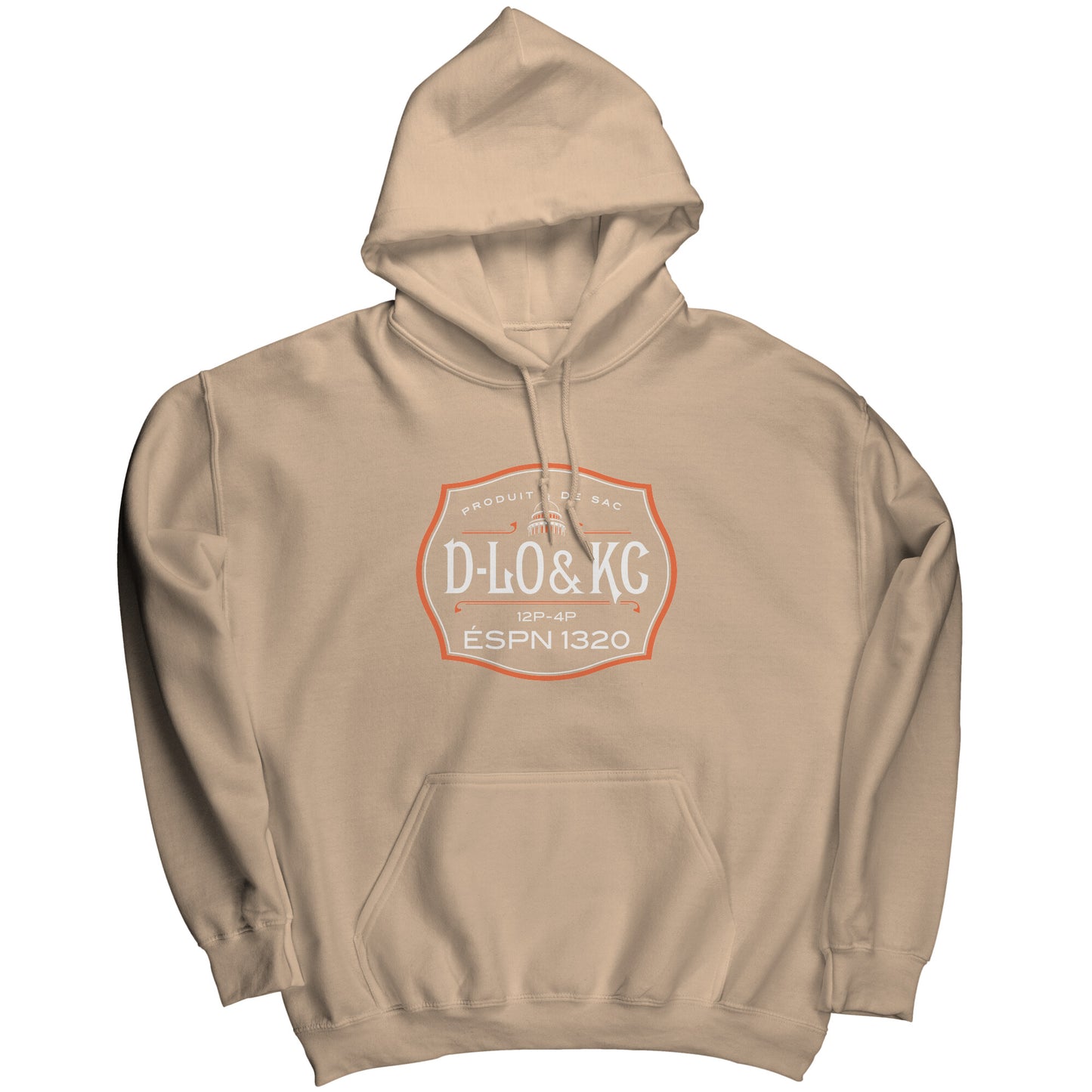 Giants Orange: Black Bottle Hoodie