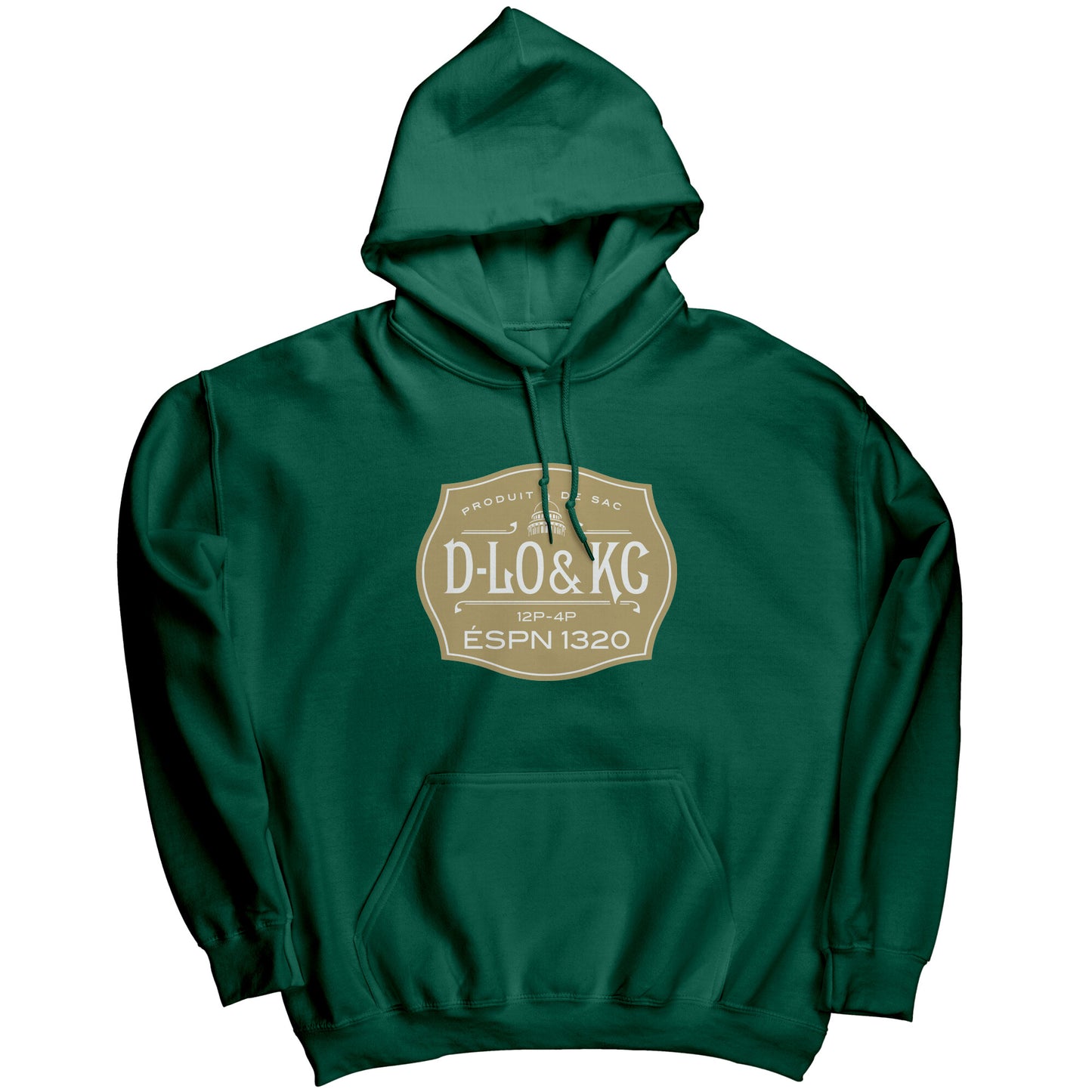 Gold Luxe: Black Bottle Hoodie