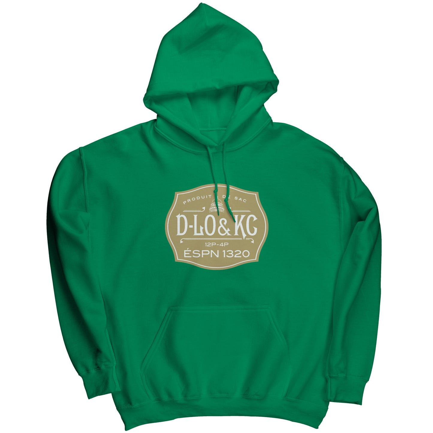 Gold Luxe: Black Bottle Hoodie