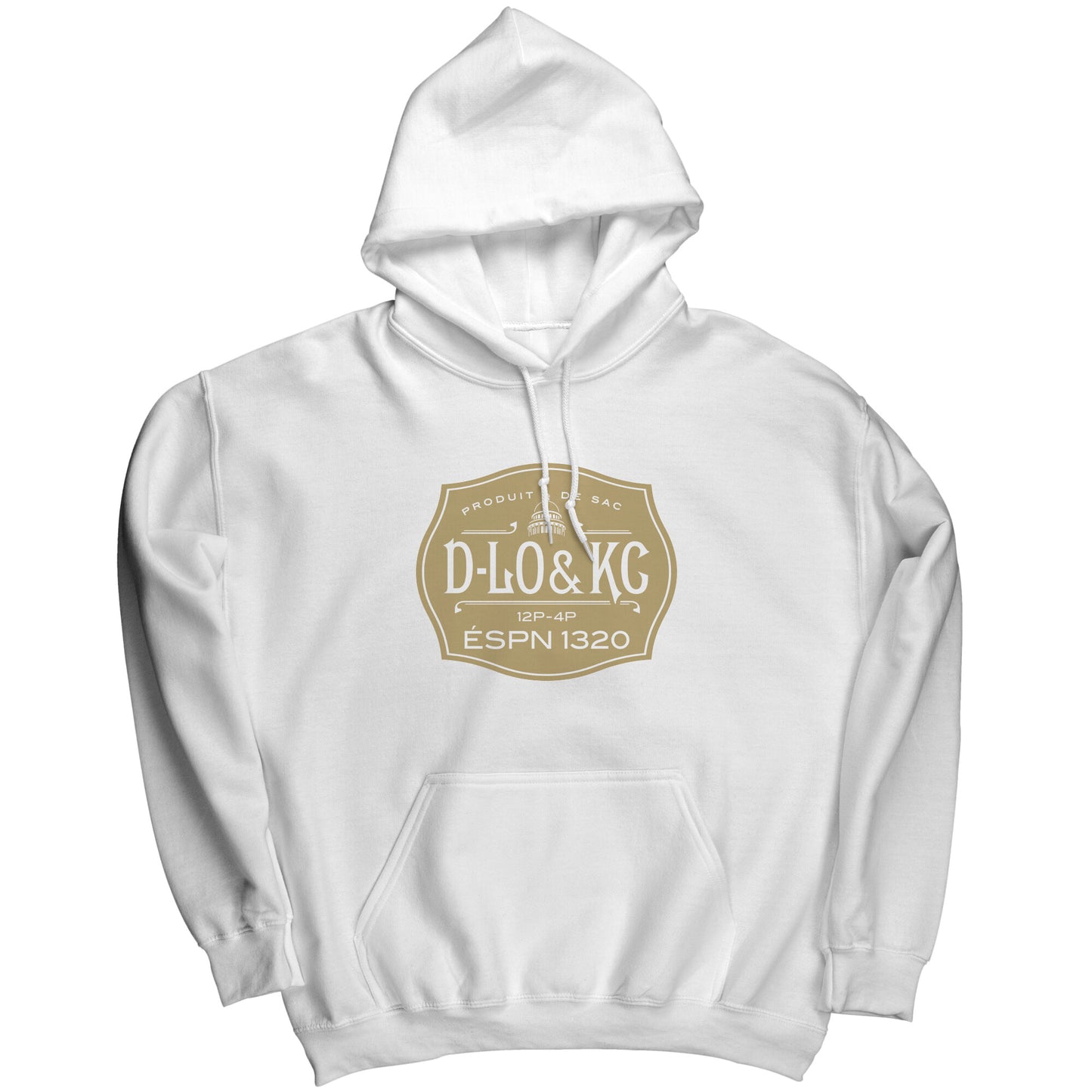 Gold Luxe: Black Bottle Hoodie