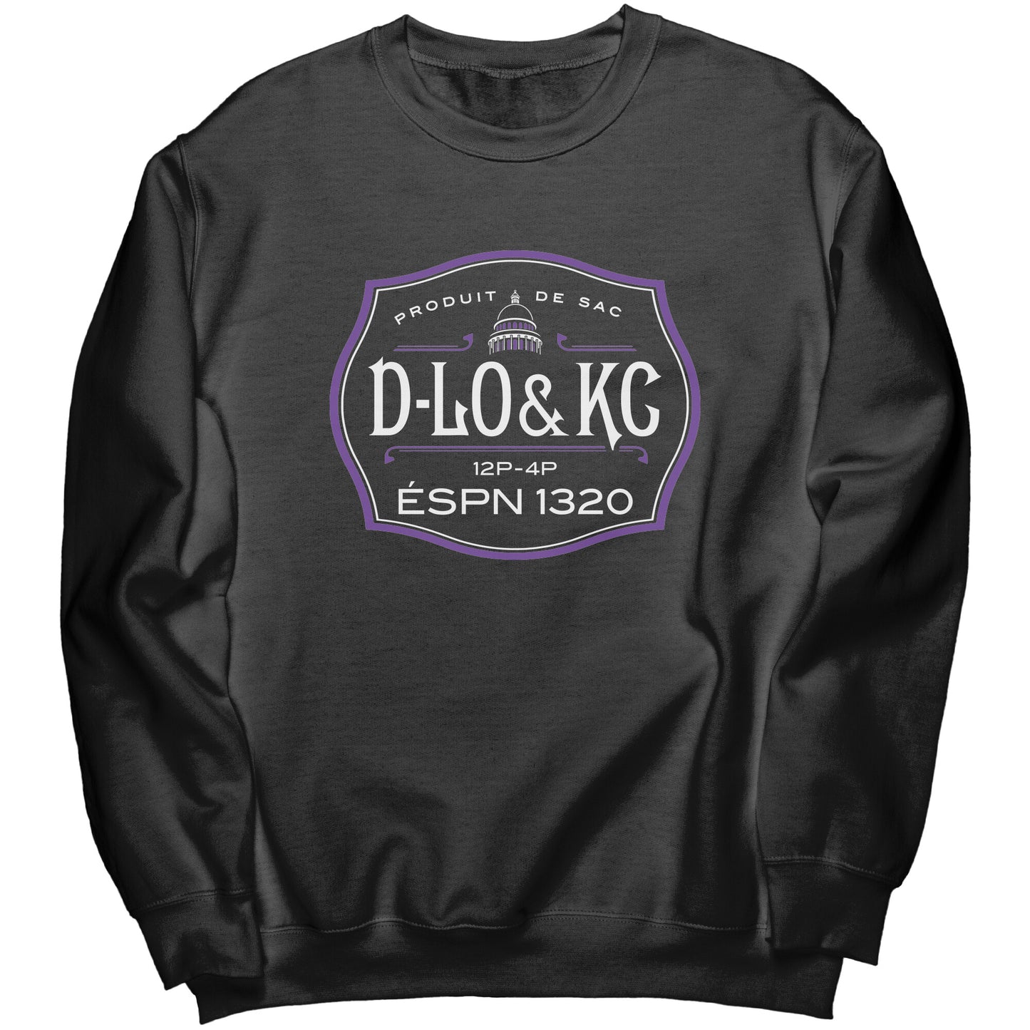 Purple: Black Bottle Crewneck