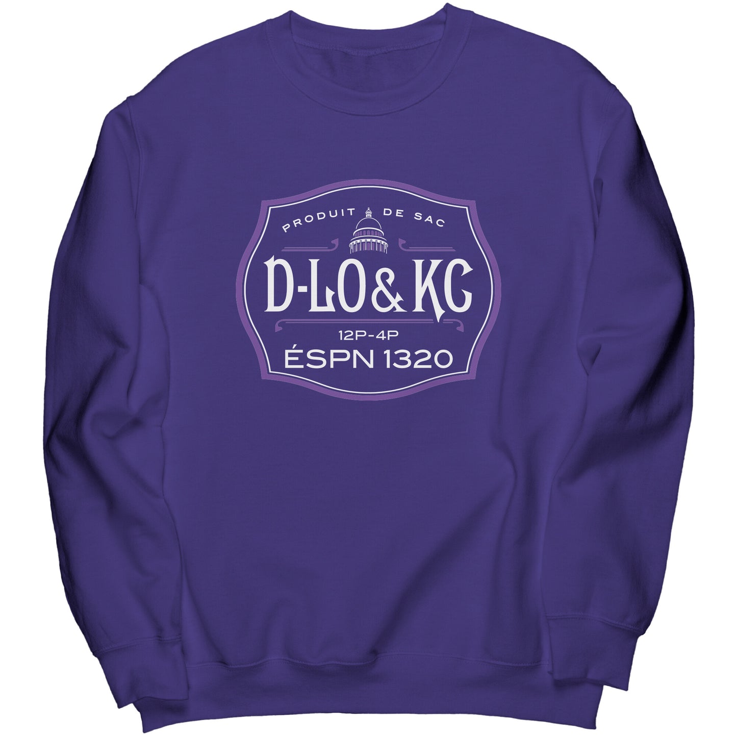 Purple: Black Bottle Crewneck