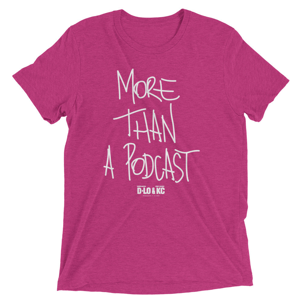 Throwback: More Than A Podcast Tri-Blend Tee