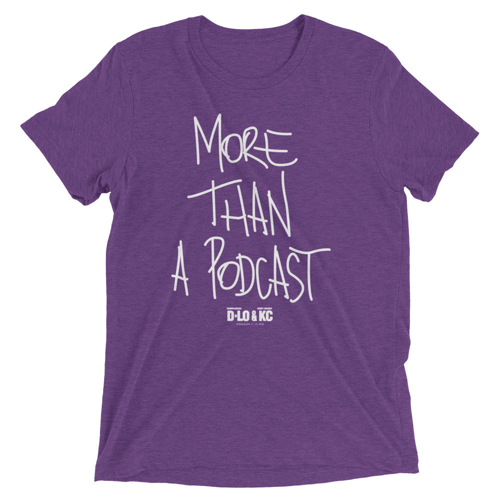 Throwback: More Than A Podcast Tri-Blend Tee