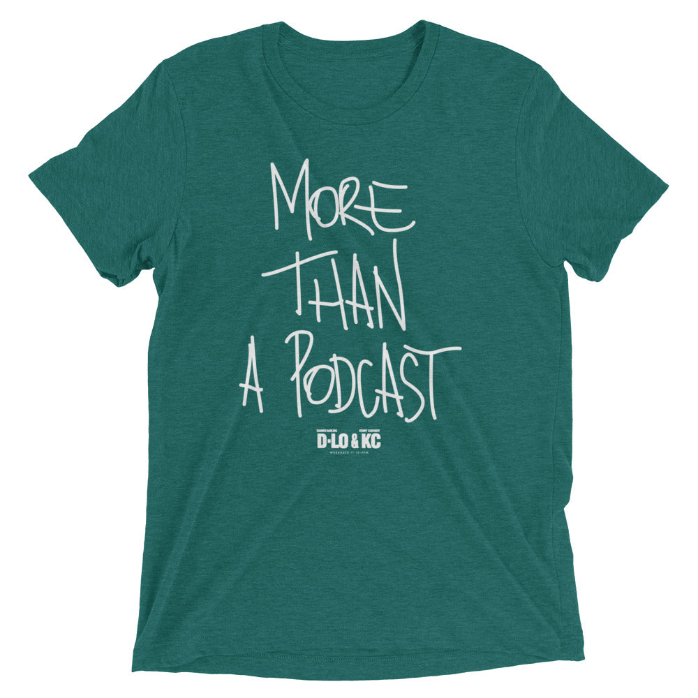 Throwback: More Than A Podcast Tri-Blend Tee
