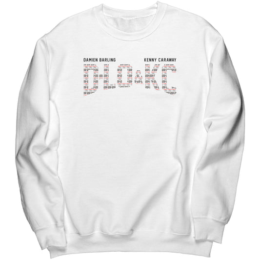 D-Lo & KC: Two Stations Crewneck