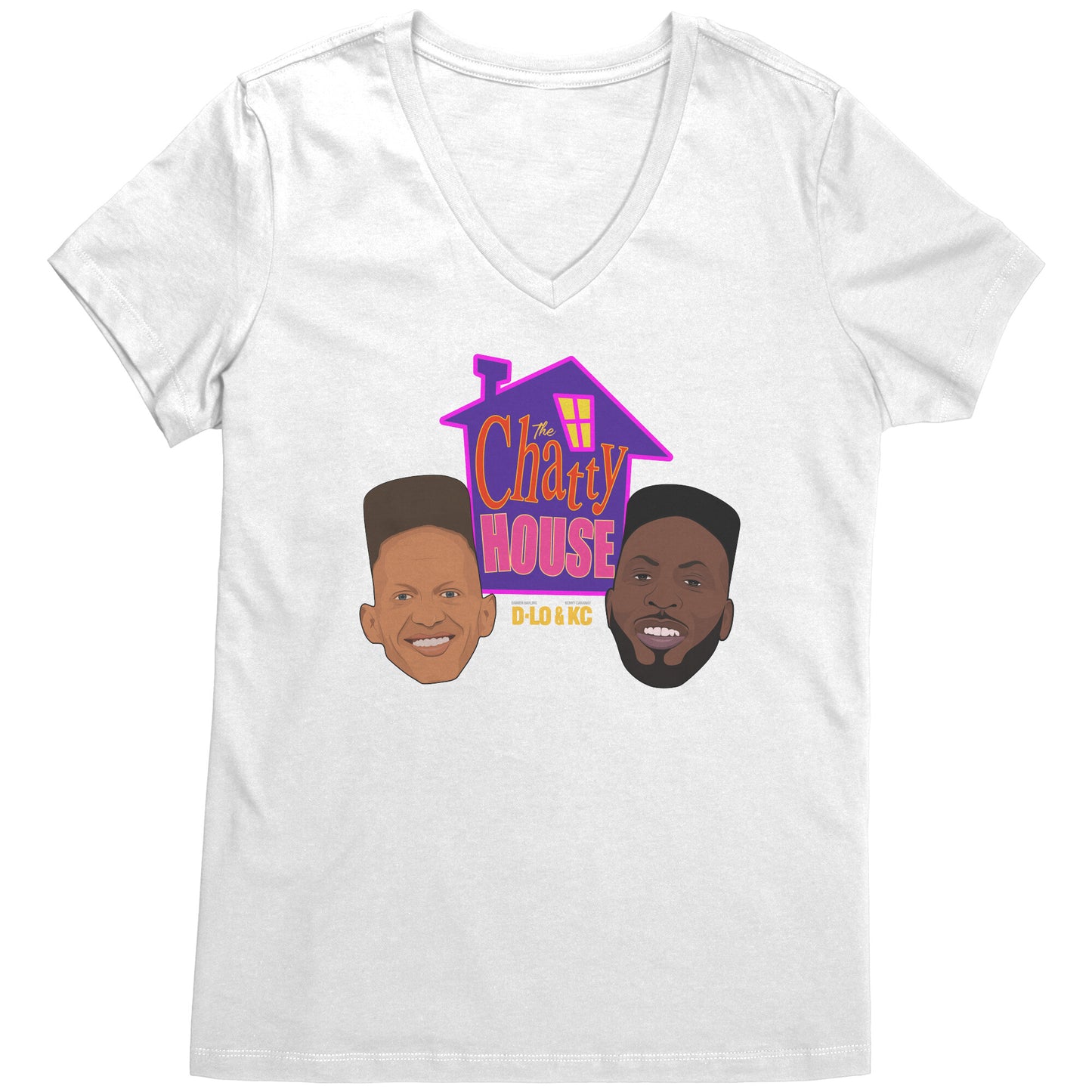 Chatty House Women's V-Neck