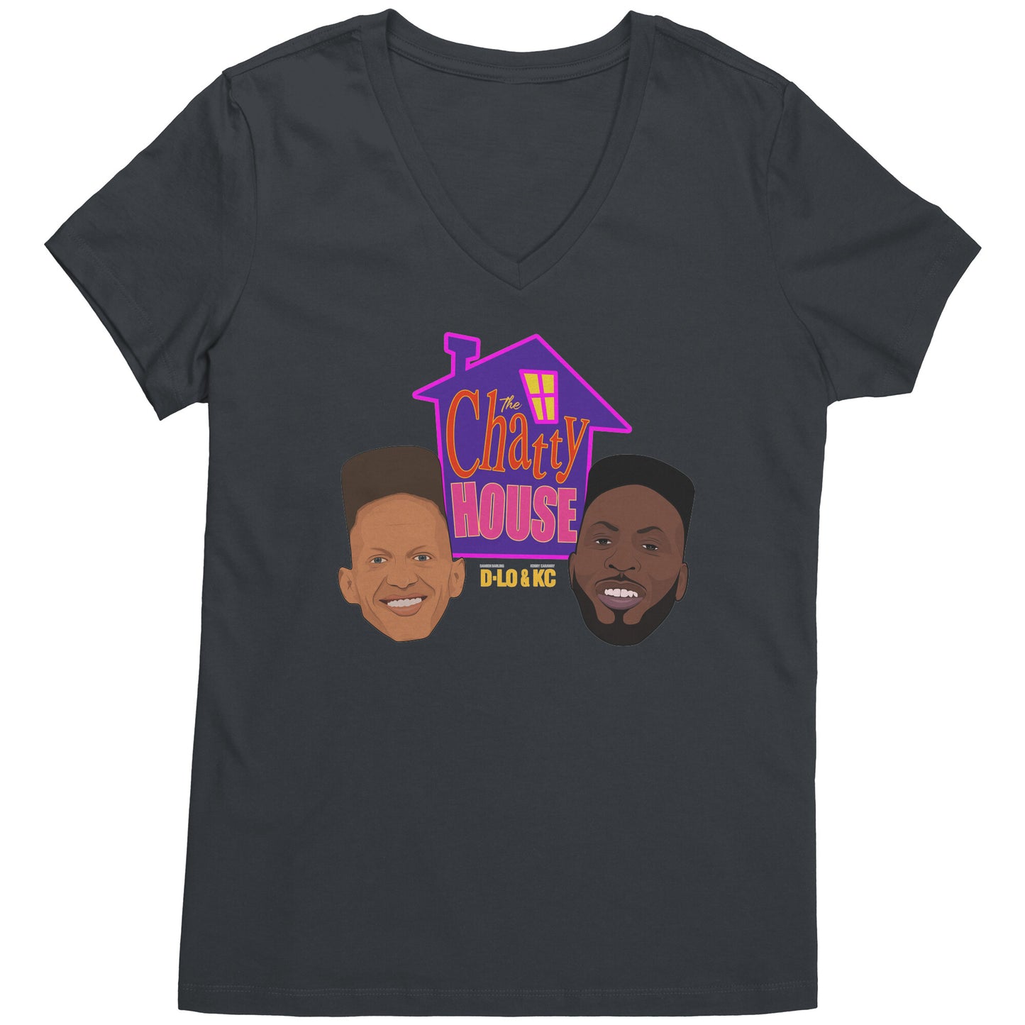 Chatty House Women's V-Neck