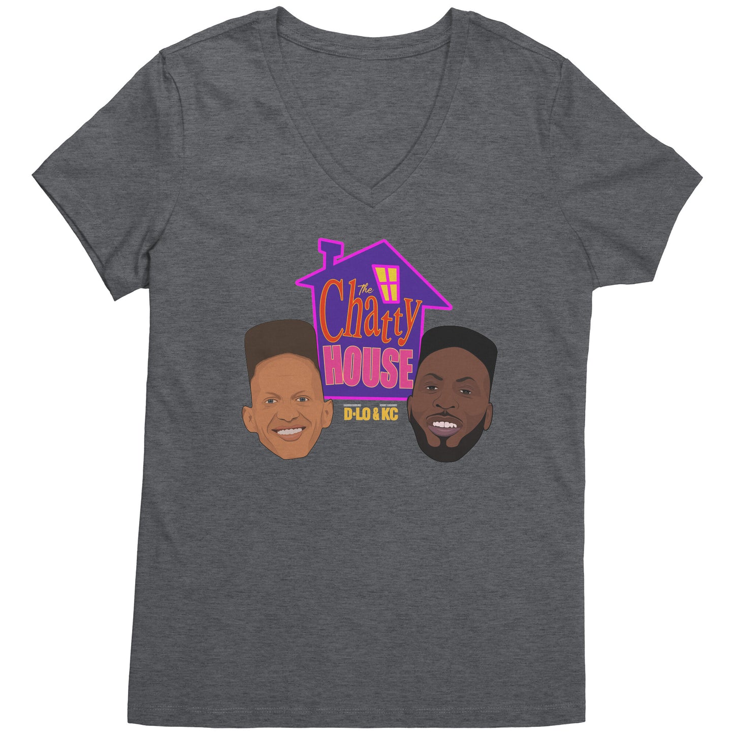Chatty House Women's V-Neck