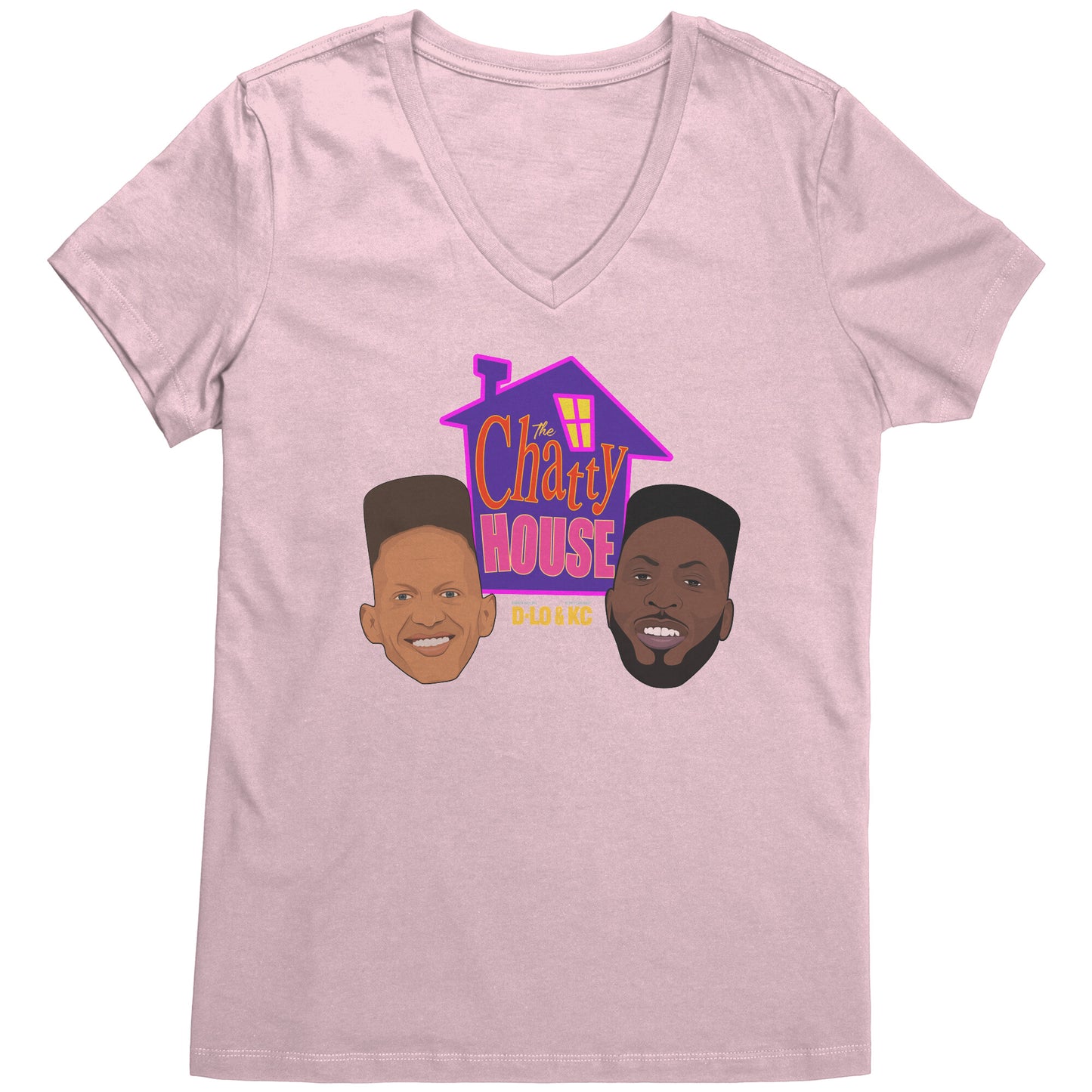Chatty House Women's V-Neck
