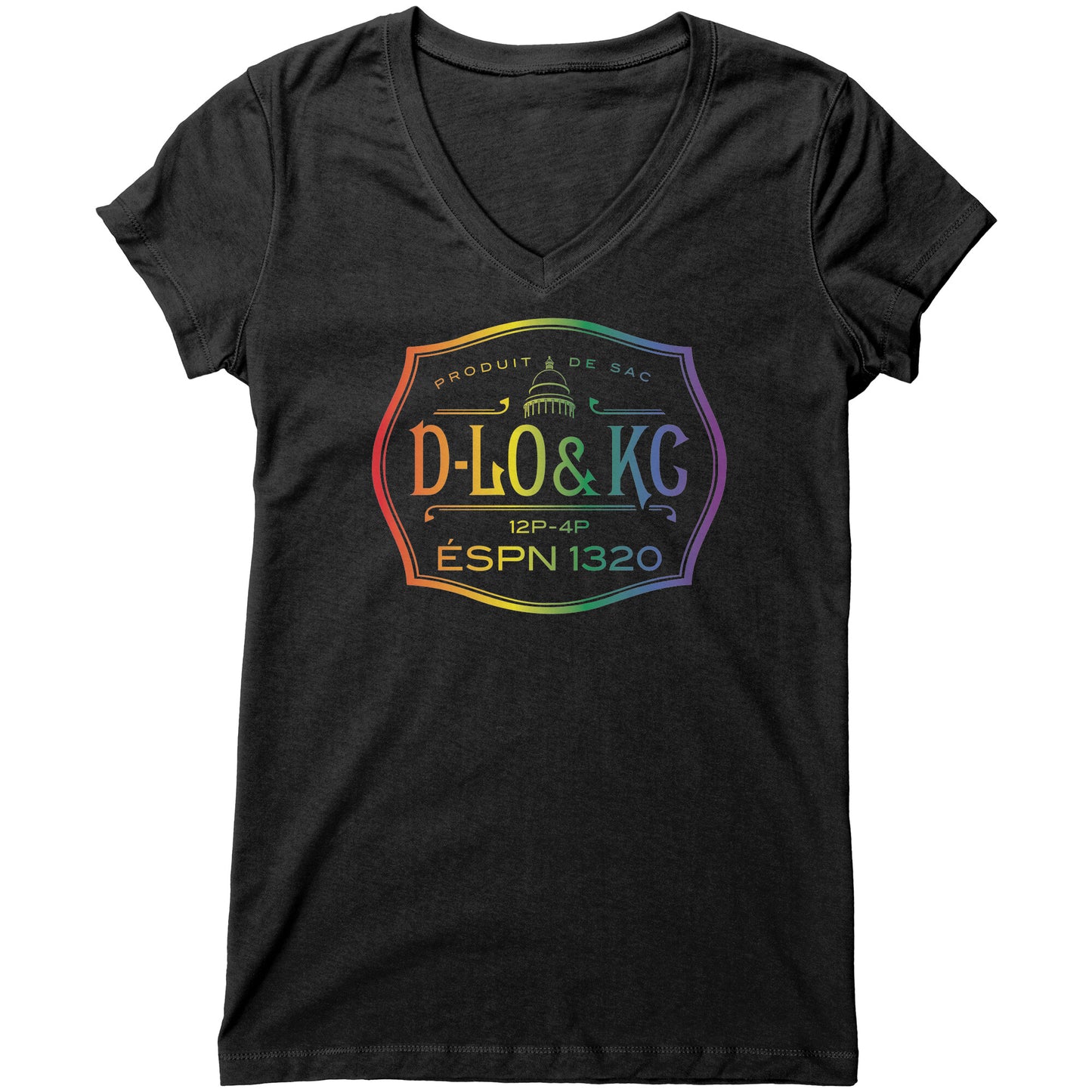 Pride Collection: Black Bottle Women's V-Neck