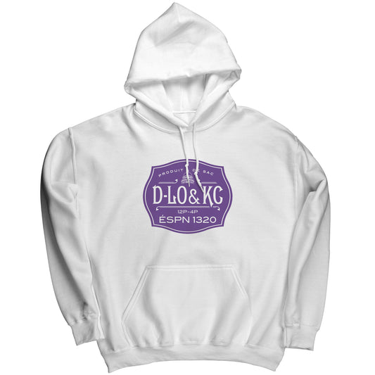 Purple Luxe: Black Bottle Hoodie