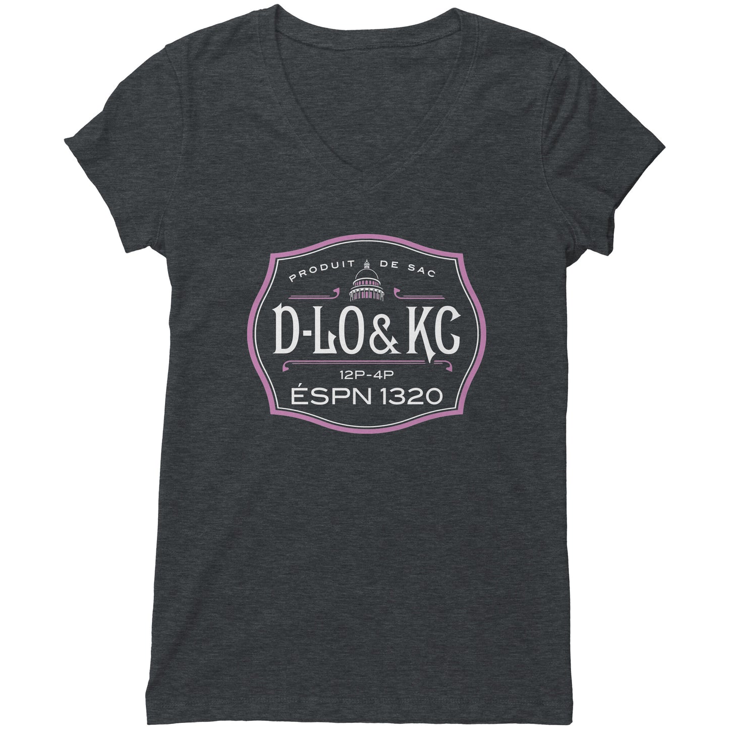 Rosé: Black Bottle Girls V-Neck