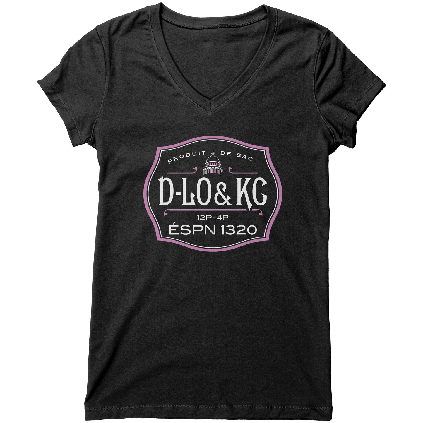 Rosé: Black Bottle Girls V-Neck