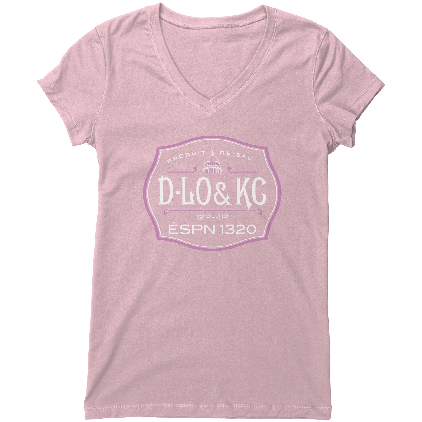 Rosé: Black Bottle Girls V-Neck