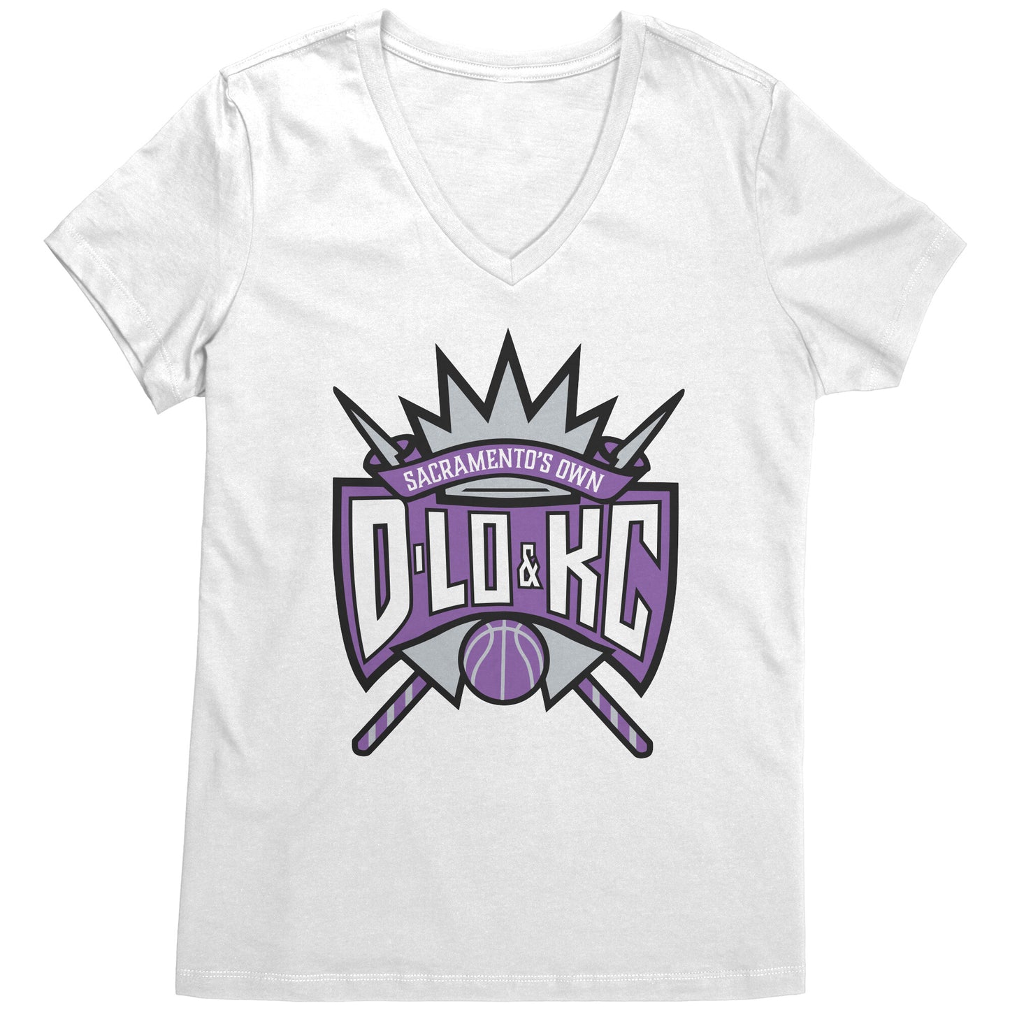 The Kings Legacy Collection: D-Lo & KC Women's V-Neck