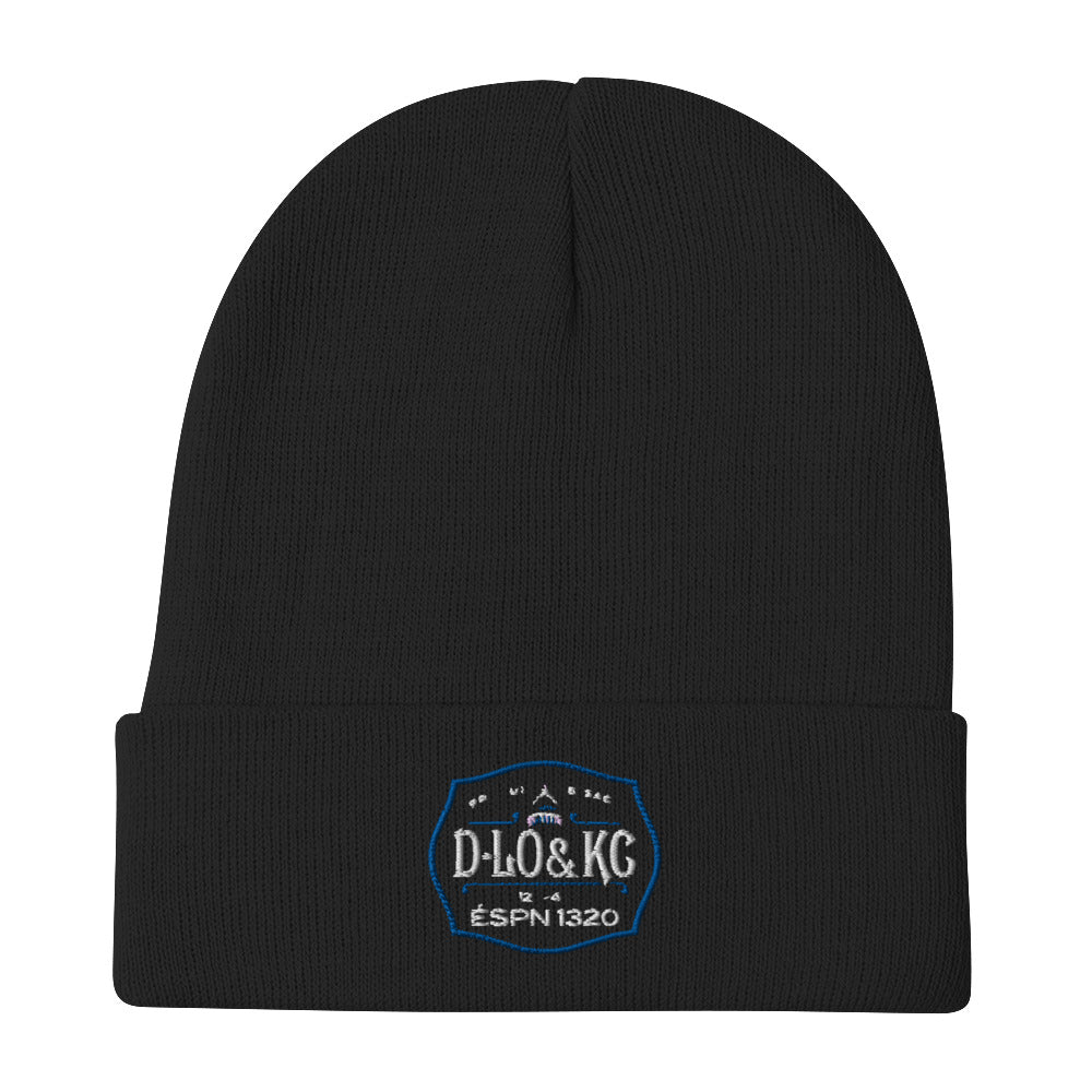 Bleu: Black Bottle Collection Embroidered Beanie
