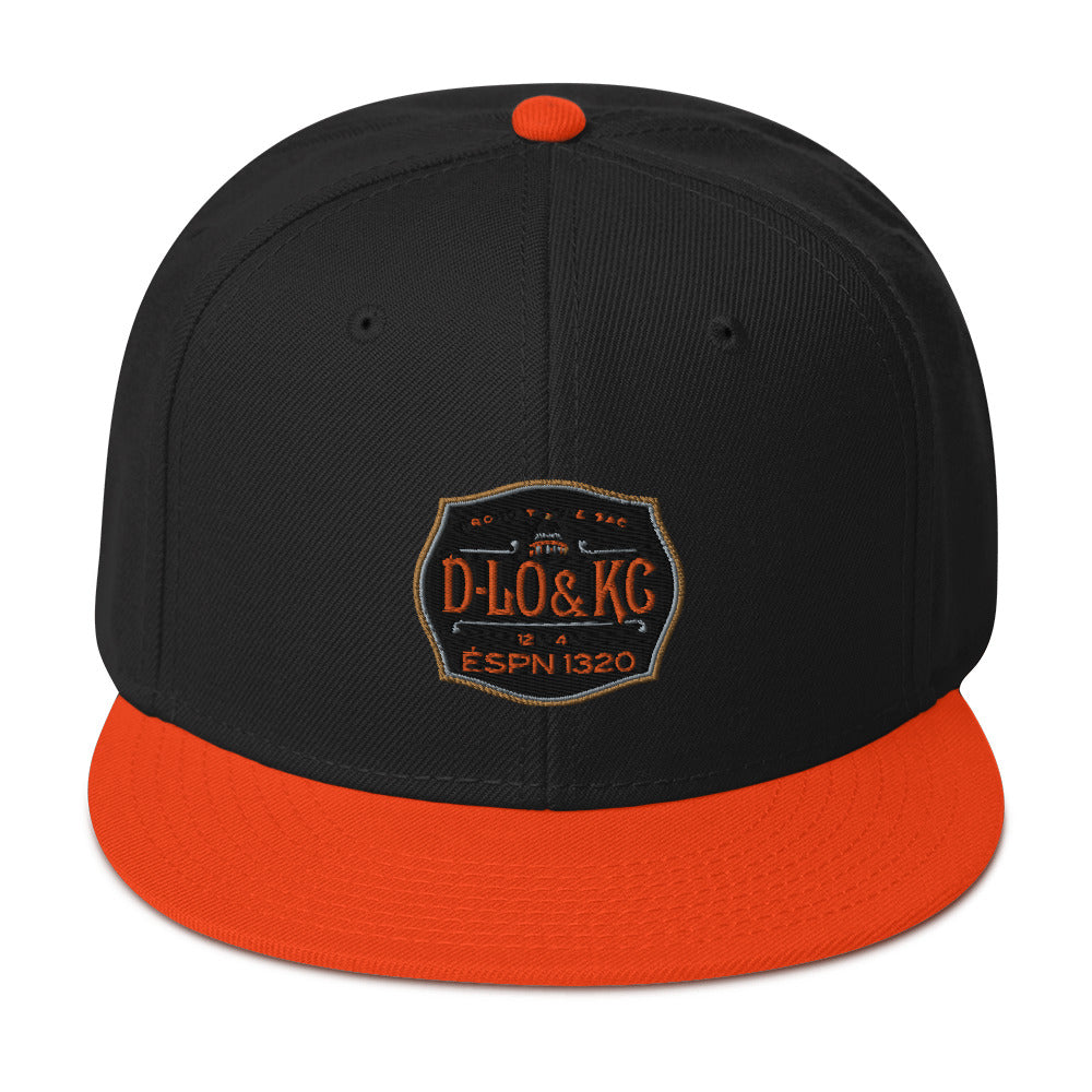 Giants Luxe: Black Bottle Snapback Hat