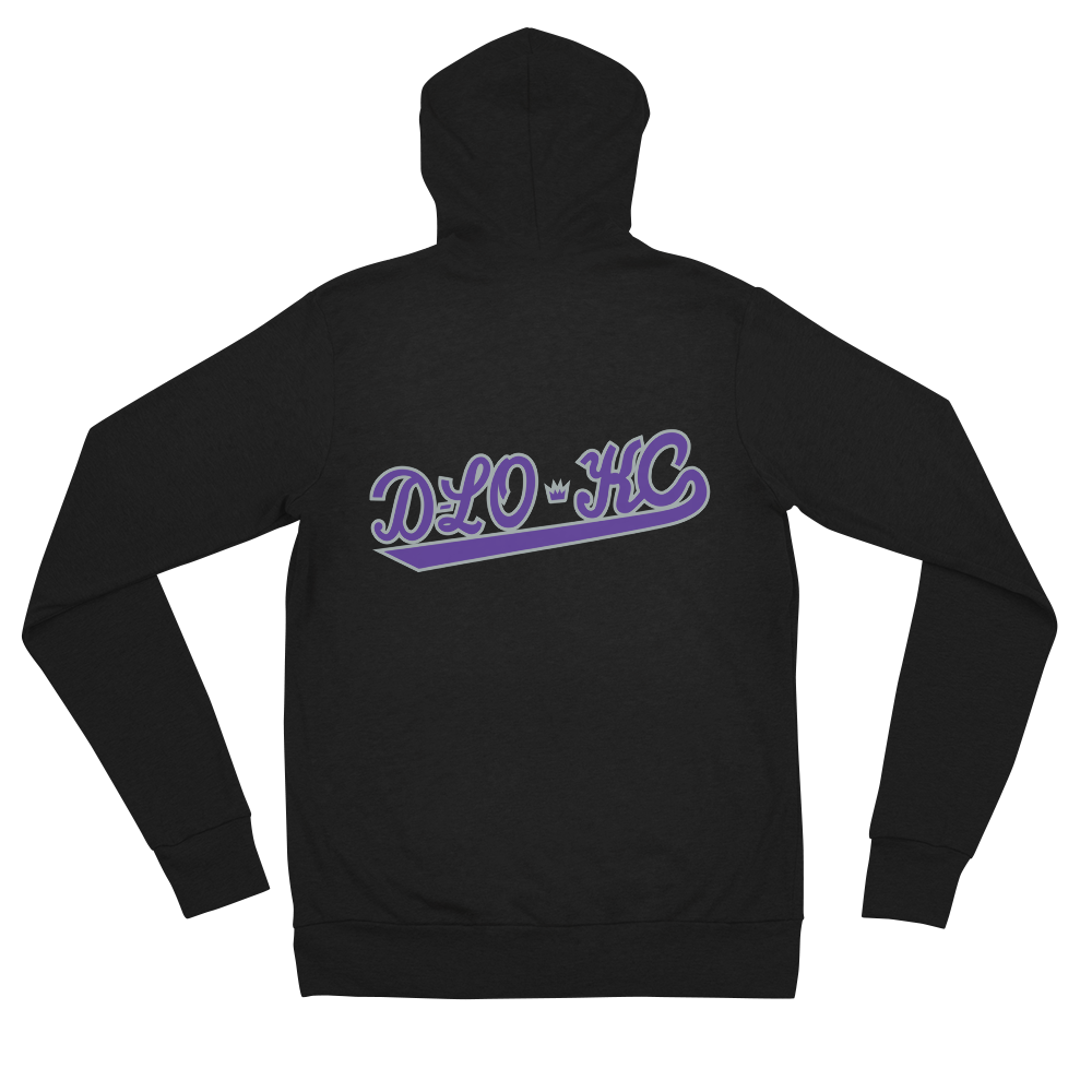 The Kings Legacy Collection Purple Tri-Blend Zip Up